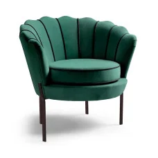 Armchair ANGELO dark green